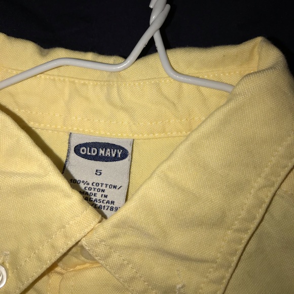 (Bundle 2) long sleeve button up shirt, (1)crazy 8 - Picture 2 of 4